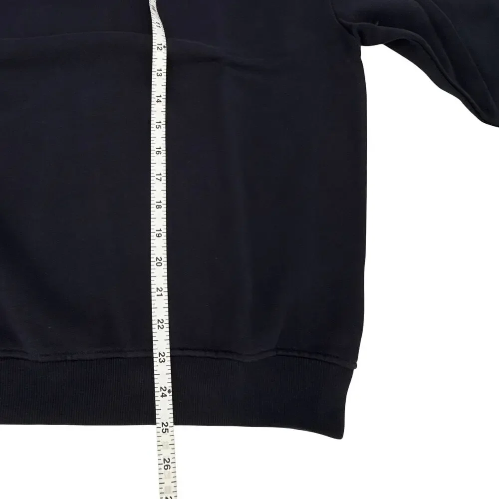 KULE The Oversized Love Sweatshirt in Navy S - Picture 8 of 9